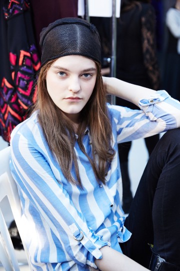 PFW AW15 - Andrew Gn backstage - Ambra Vernuccio - 19