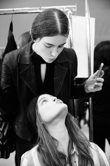 PFW AW15 - Andrew Gn backstage - Ambra Vernuccio - 20