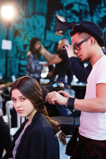 PFW AW15 - Andrew Gn backstage - Ambra Vernuccio - 31