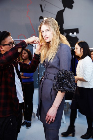 PFW AW15 - Andrew Gn backstage - Ambra Vernuccio - 33