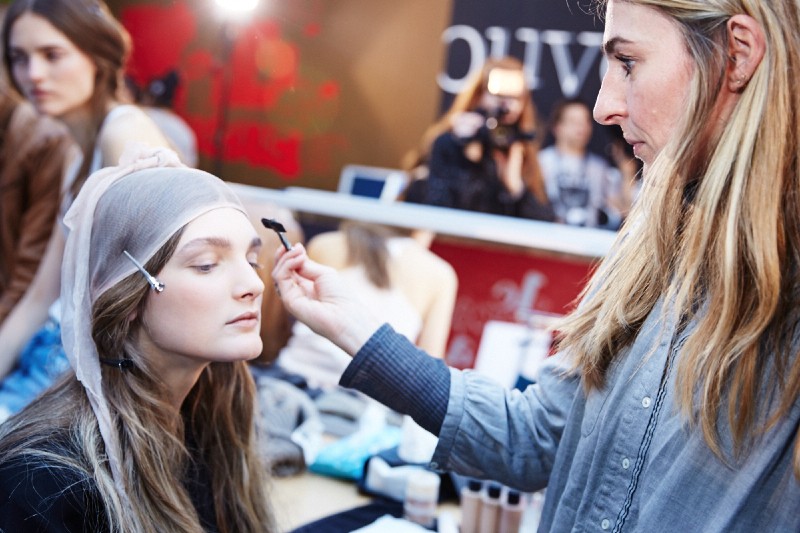 PFW AW15 - Andrew Gn backstage - Ambra Vernuccio - 5