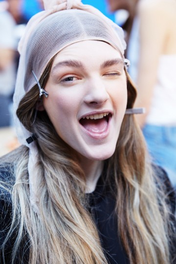 PFW AW15 - Andrew Gn backstage - Ambra Vernuccio - 8