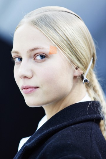 PFW AW15 - Issey Miyake backstage - Ambra Vernuccio - 1