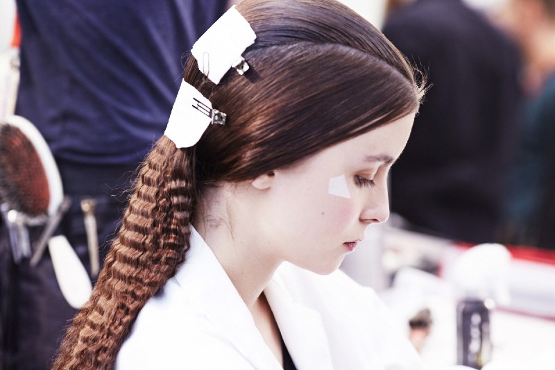PFW AW15 - Issey Miyake backstage - Ambra Vernuccio - 13