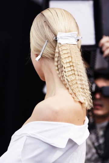 PFW AW15 - Issey Miyake backstage - Ambra Vernuccio - 15