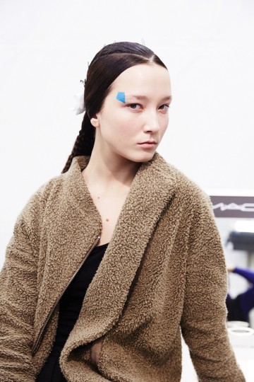 PFW AW15 - Issey Miyake backstage - Ambra Vernuccio - 19