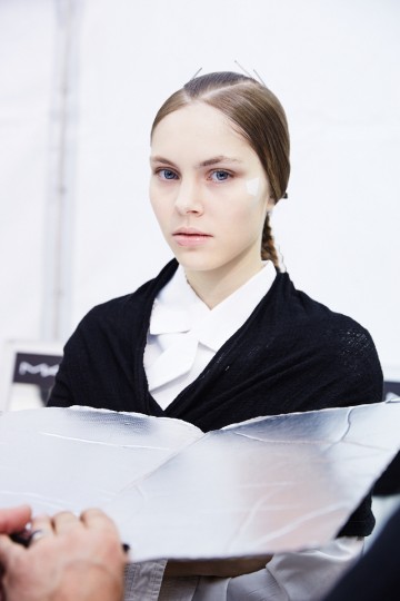 PFW AW15 - Issey Miyake backstage - Ambra Vernuccio - 20