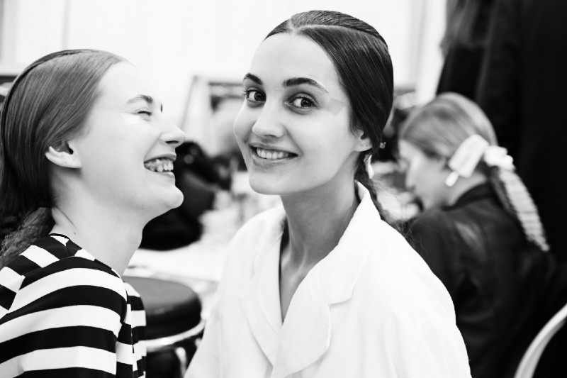 PFW AW15 - Issey Miyake backstage - Ambra Vernuccio - 26
