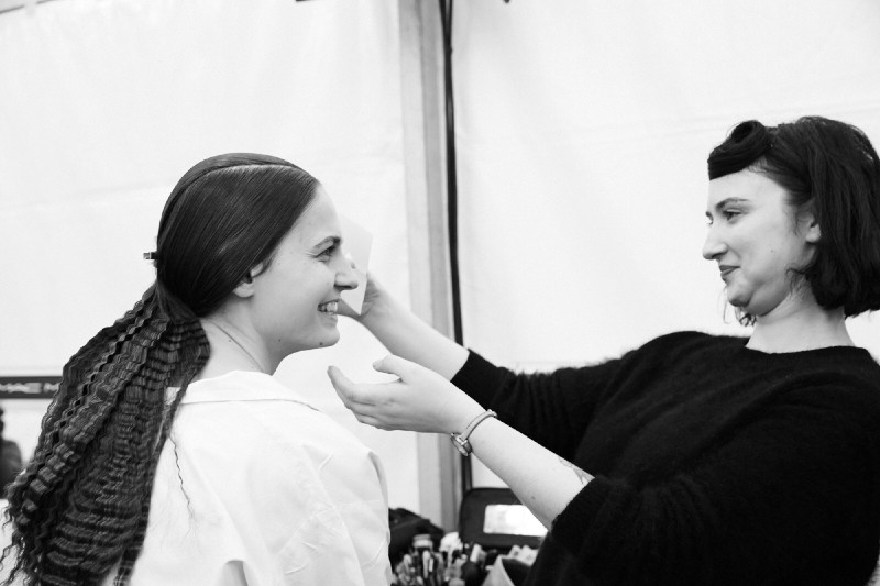 PFW AW15 - Issey Miyake backstage - Ambra Vernuccio - 27