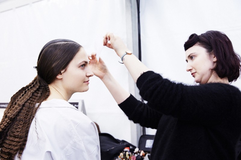 PFW AW15 - Issey Miyake backstage - Ambra Vernuccio - 28