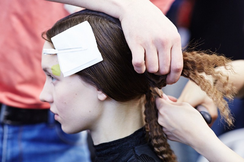 PFW AW15 - Issey Miyake backstage - Ambra Vernuccio - 3