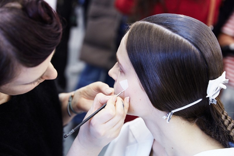 PFW AW15 - Issey Miyake backstage - Ambra Vernuccio - 30