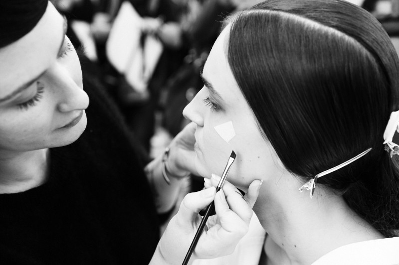 PFW AW15 - Issey Miyake backstage - Ambra Vernuccio - 32