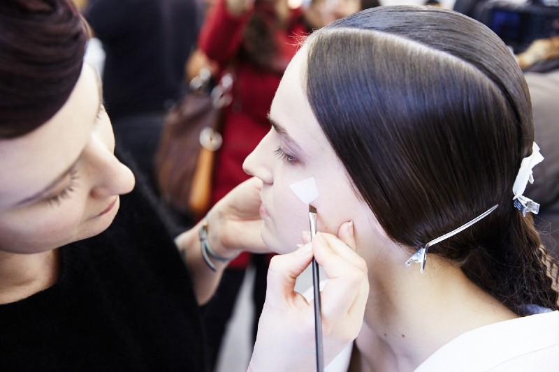 PFW AW15 - Issey Miyake backstage - Ambra Vernuccio - 33