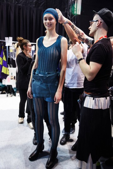 PFW AW15 - Issey Miyake backstage - Ambra Vernuccio - 40