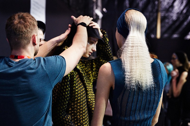 PFW AW15 - Issey Miyake backstage - Ambra Vernuccio - 41