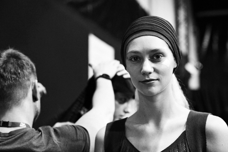 PFW AW15 - Issey Miyake backstage - Ambra Vernuccio - 42