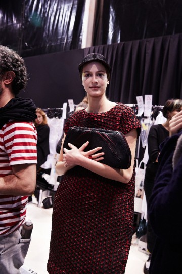 PFW AW15 - Issey Miyake backstage - Ambra Vernuccio - 45