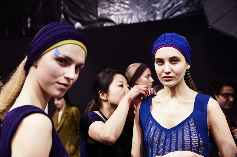 PFW AW15 - Issey Miyake backstage - Ambra Vernuccio - 48