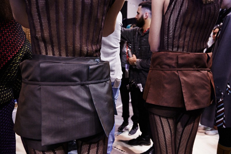 PFW AW15 - Issey Miyake backstage - Ambra Vernuccio - 51