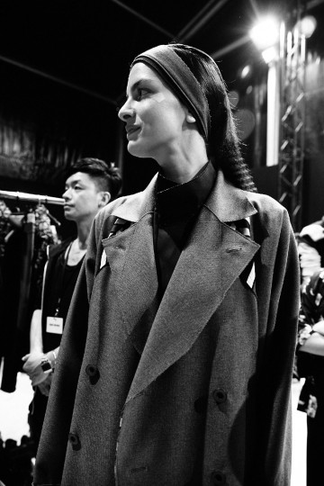 PFW AW15 - Issey Miyake backstage - Ambra Vernuccio - 54