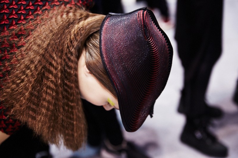 PFW AW15 - Issey Miyake backstage - Ambra Vernuccio - 55