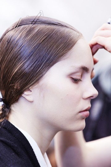 PFW AW15 - Issey Miyake backstage - Ambra Vernuccio - 6