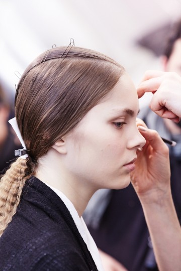 PFW AW15 - Issey Miyake backstage - Ambra Vernuccio - 7