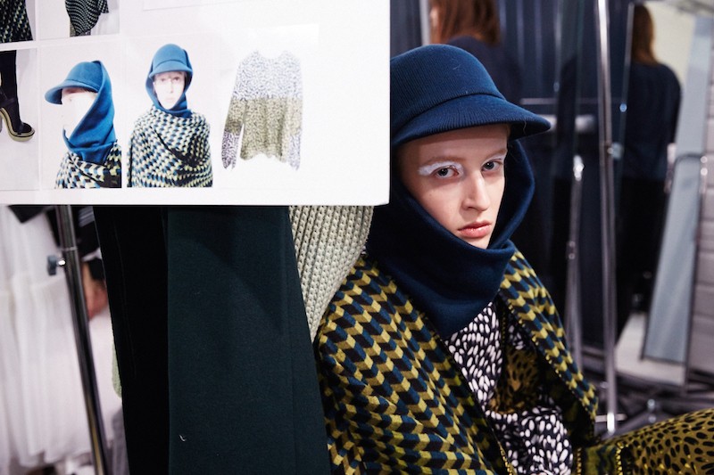 PFW AW15 - Kenzo backstage - Ambra Vernuccio - 10