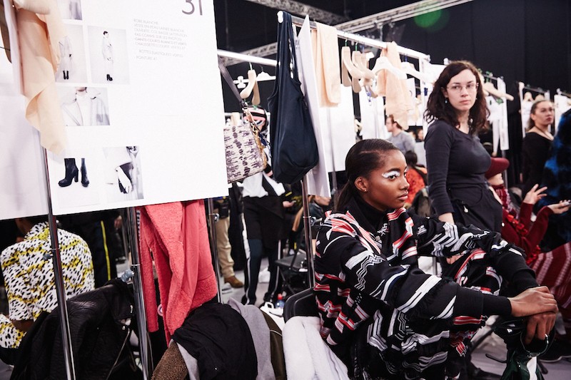 PFW AW15 - Kenzo backstage - Ambra Vernuccio - 17