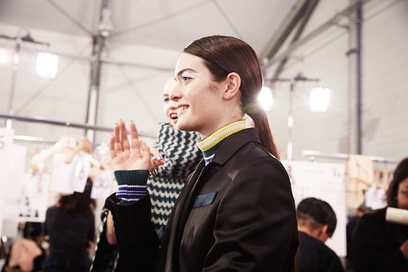 PFW AW15 - Kenzo backstage - Ambra Vernuccio - 18