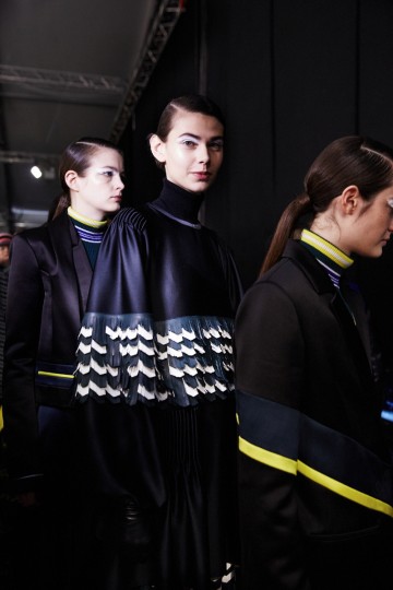 PFW AW15 - Kenzo backstage - Ambra Vernuccio - 2