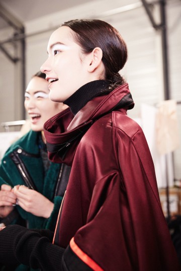 PFW AW15 - Kenzo backstage - Ambra Vernuccio - 21