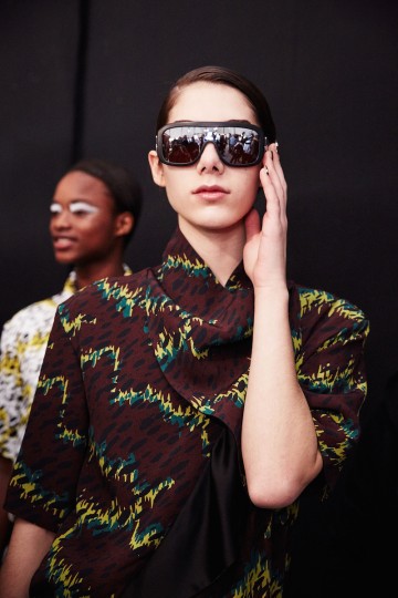PFW AW15 - Kenzo backstage - Ambra Vernuccio - 26
