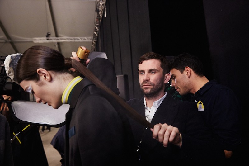 PFW AW15 - Kenzo backstage - Ambra Vernuccio - 27