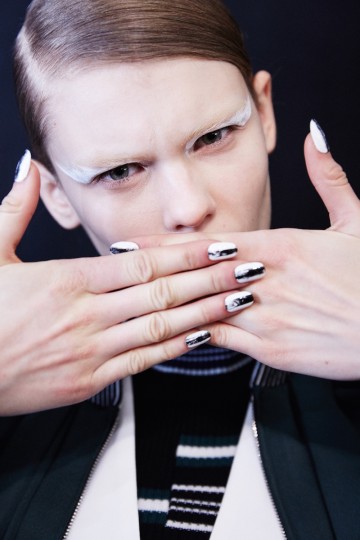 PFW AW15 - Kenzo backstage - Ambra Vernuccio - 28