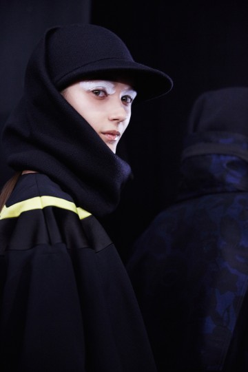 PFW AW15 - Kenzo backstage - Ambra Vernuccio - 3