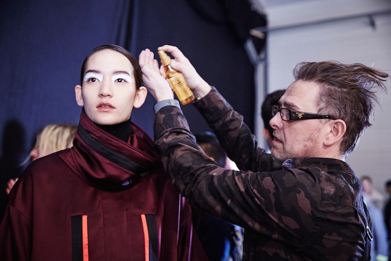 PFW AW15 - Kenzo backstage - Ambra Vernuccio - 33