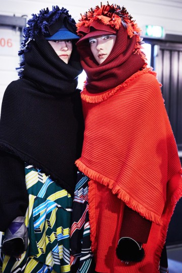 PFW AW15 - Kenzo backstage - Ambra Vernuccio - 34