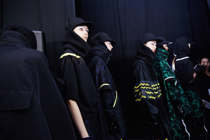 PFW AW15 - Kenzo backstage - Ambra Vernuccio - 4