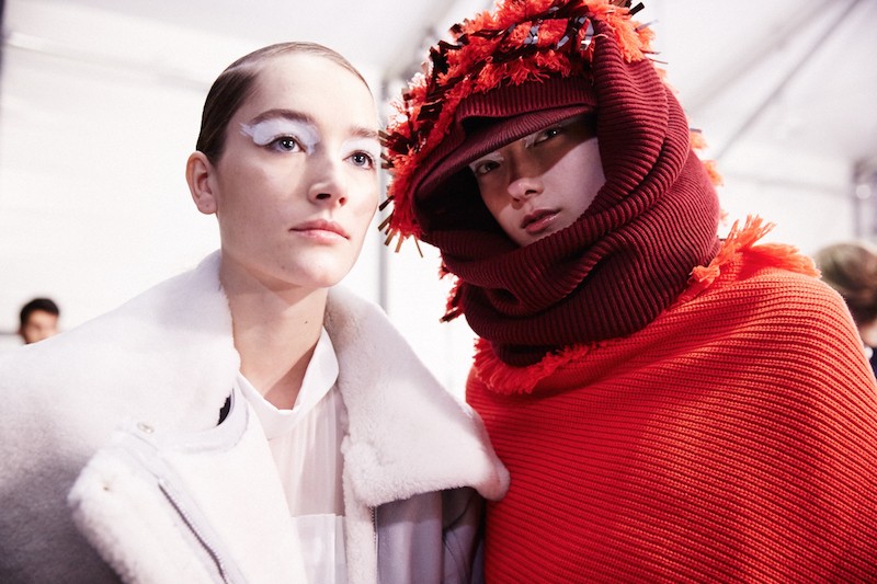 PFW AW15 - Kenzo backstage - Ambra Vernuccio - 7