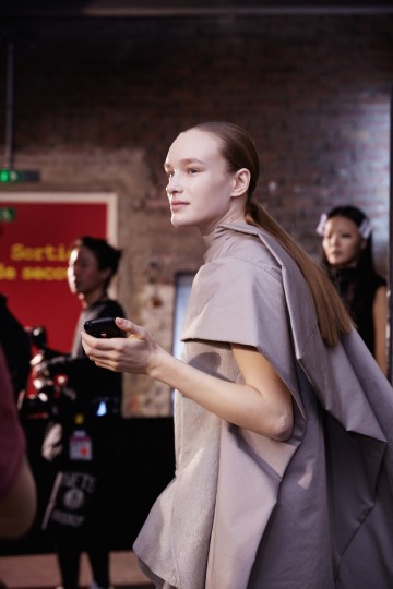 PFW AW15 - Rick Owens backstage - Ambra Vernuccio - The Upcoming - 1