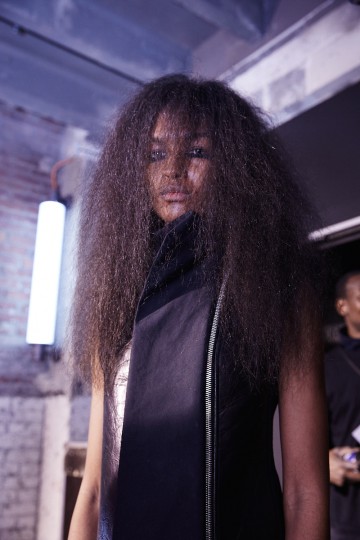 PFW AW15 - Rick Owens backstage - Ambra Vernuccio - The Upcoming - 10