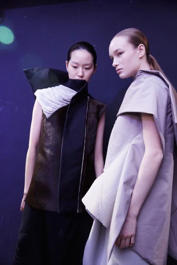PFW AW15 - Rick Owens backstage - Ambra Vernuccio - The Upcoming - 11