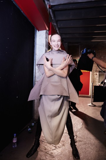 PFW AW15 - Rick Owens backstage - Ambra Vernuccio - The Upcoming - 17