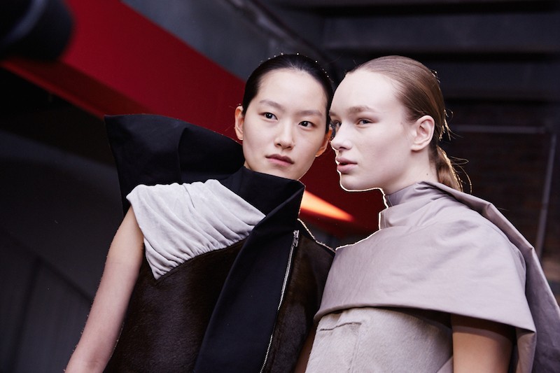 PFW AW15 - Rick Owens backstage - Ambra Vernuccio - The Upcoming - 2