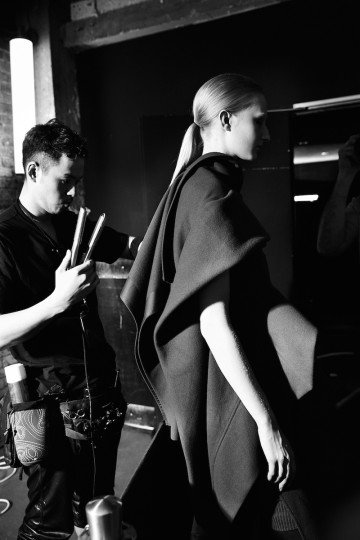 PFW AW15 - Rick Owens backstage - Ambra Vernuccio - The Upcoming - 24