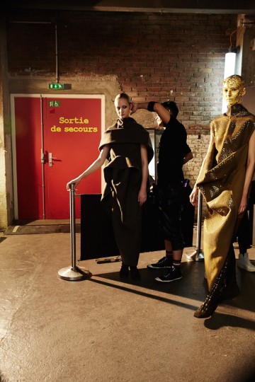 PFW AW15 - Rick Owens backstage - Ambra Vernuccio - The Upcoming - 27
