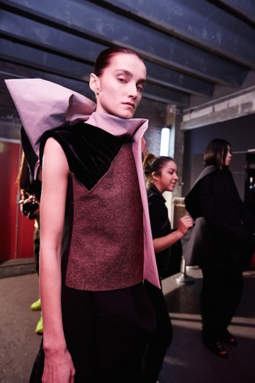 PFW AW15 - Rick Owens backstage - Ambra Vernuccio - The Upcoming - 3