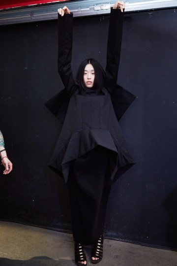 PFW AW15 - Rick Owens backstage - Ambra Vernuccio - The Upcoming - 37
